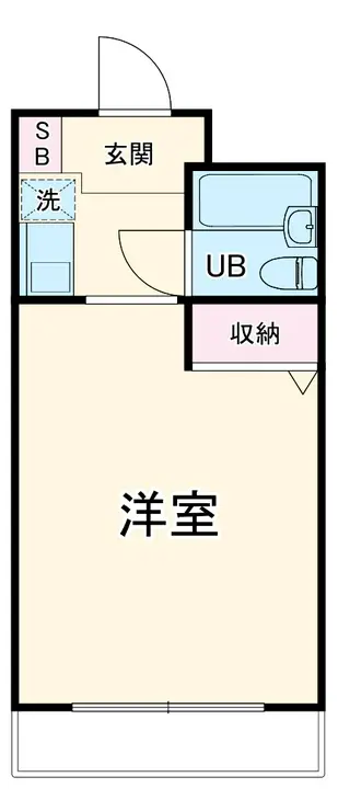スカイコート宮崎台第3 2階階 間取り
