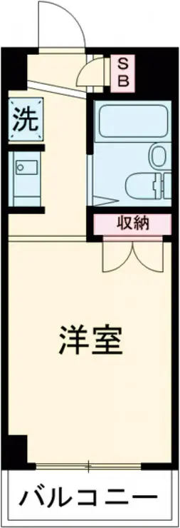 エバーグレース西府 3階階 間取り