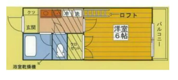 サンライズAKI 1階階 間取り
