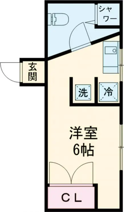 銀輪ビル 3階階 間取り