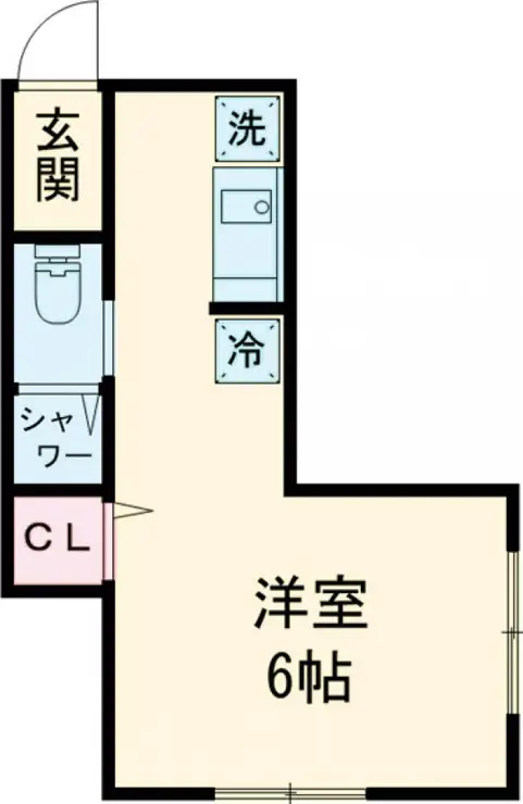 銀輪ビル 4階階 間取り
