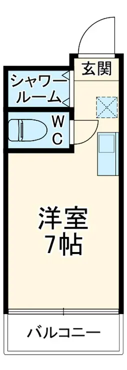 キャメロット相模大野 1階階 間取り