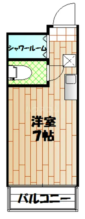 キャメロット相模大野 1階階 間取り