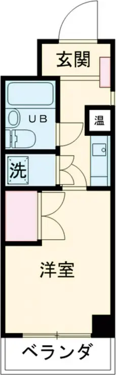 メイプル国立 3階階 間取り