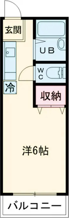 グレースハイツ 1階階 間取り