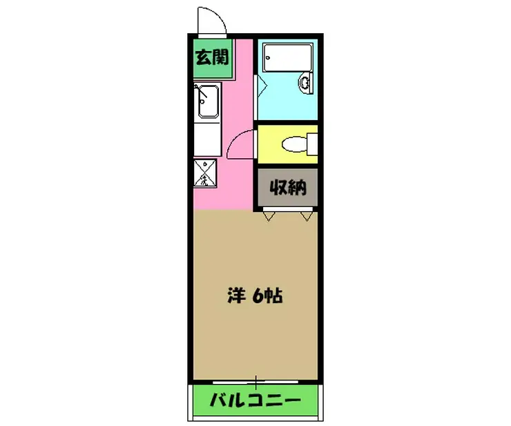 グレースハイツ 1階階 間取り