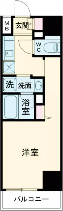 メインステージ立川 8階階 間取り