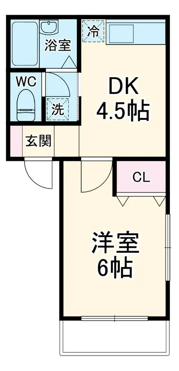 ハイツみゆき 1階階 間取り