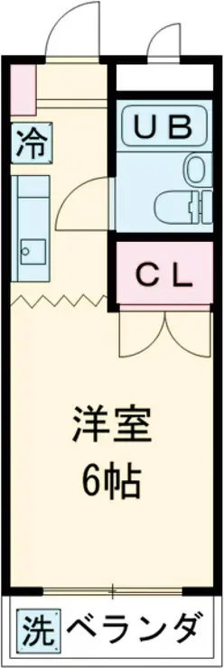 ドミールシンデン 1階階 間取り