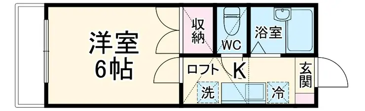 アンシャンブル 2階階 間取り