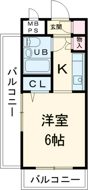 ライオンズマンション八王子北野 3階階 間取り