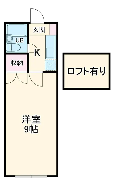 サニーサイド相模大野 2階階 間取り