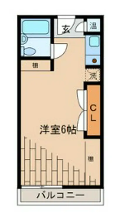 国立ドミトリー 3階階 間取り