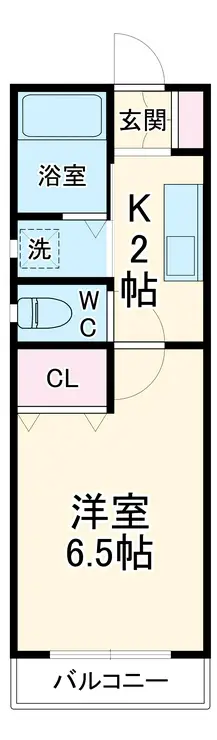 イーストウインド本町 3階階 間取り