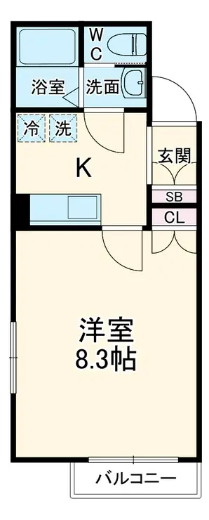 リブリ・ヒロ二子 2階階 間取り