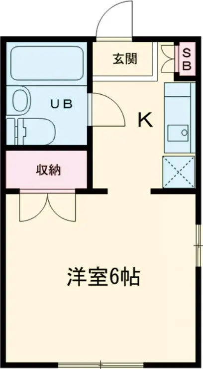 ヴィラ仁 2階階 間取り
