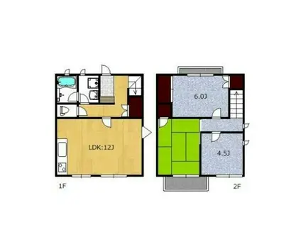 グリーンヒル日向(3LDK)の間取り写真