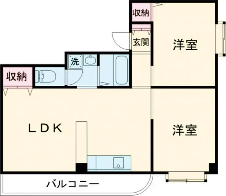 山王森マンション 1階階 間取り