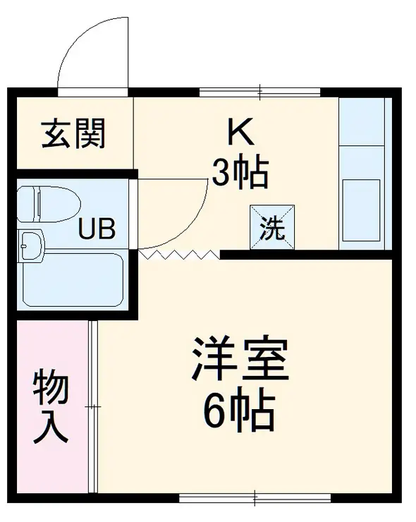 河野ビル 3階階 間取り