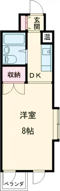 富士見マンション 3階階 間取り