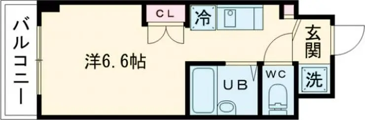 グリーンテラス国領 3階階 間取り