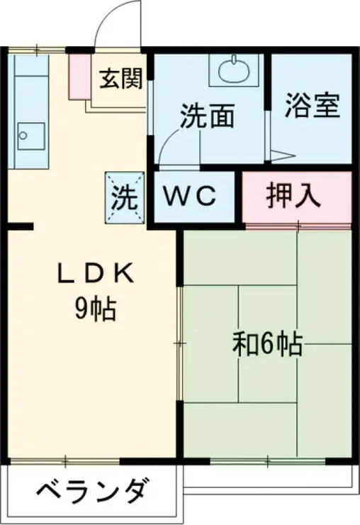 塚本ハウス 1階階 間取り