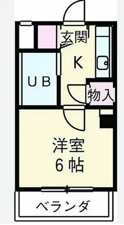 サンパルセ 3階階 間取り