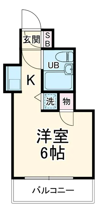 モンシャトー久地 3階階 間取り