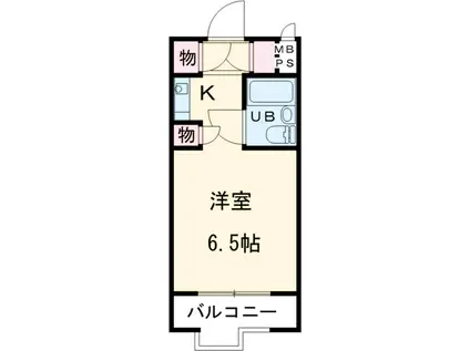 エトワール子安町(ワンルーム/4階)の間取り写真