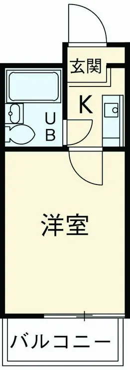 エクレール中央林間 2階階 間取り