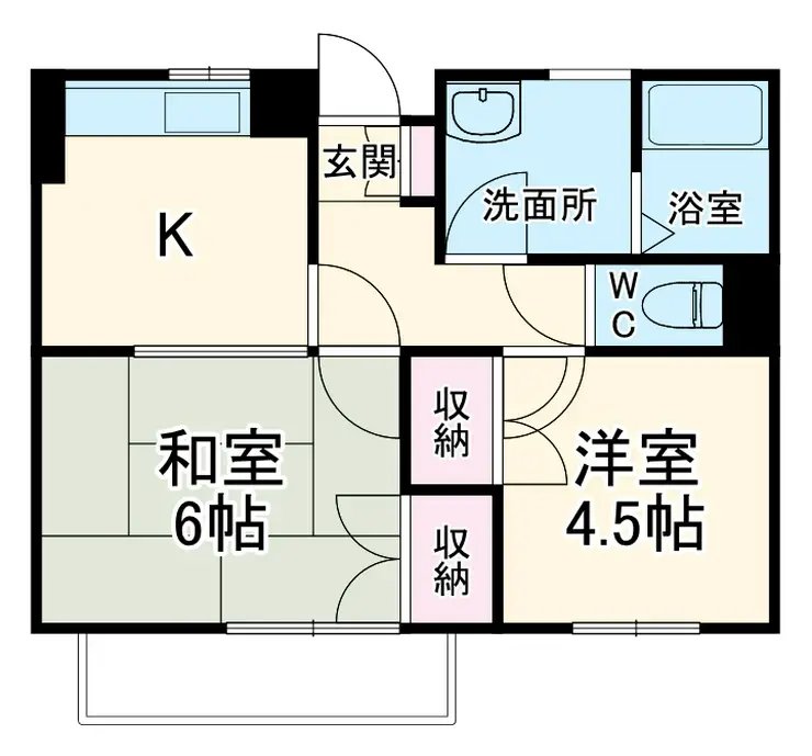ブリッジ高津 4階階 間取り