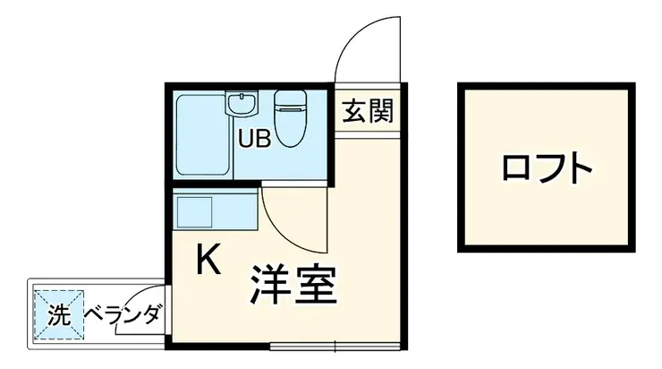 ロフト高津 1階階 間取り