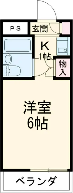 レジェンド調布 2階階 間取り