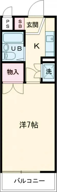 パレ・ドール武蔵野台II 4階階 間取り