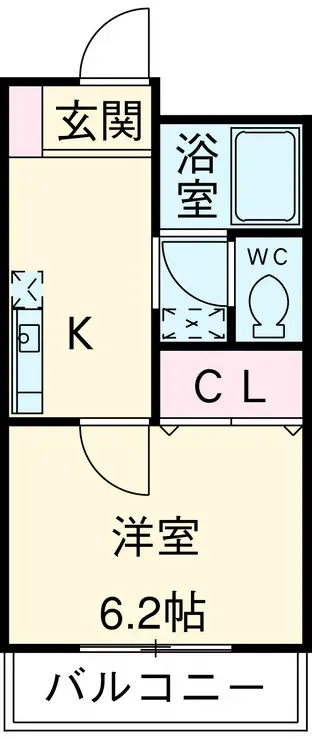バルベーラ 1階階 間取り