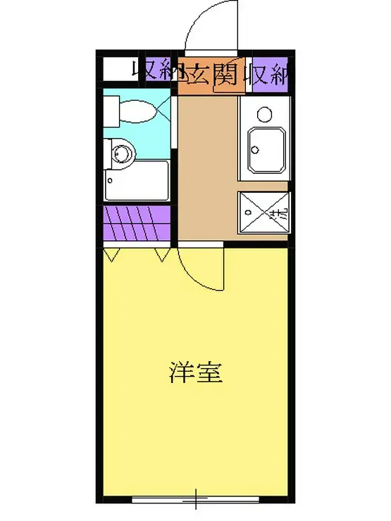 ルミエール光町 1階階 間取り