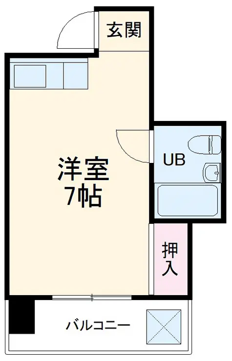 マンションメナハウス 5階階 間取り