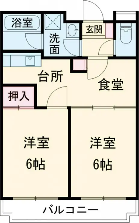 メゾンプロスパー 4階階 間取り