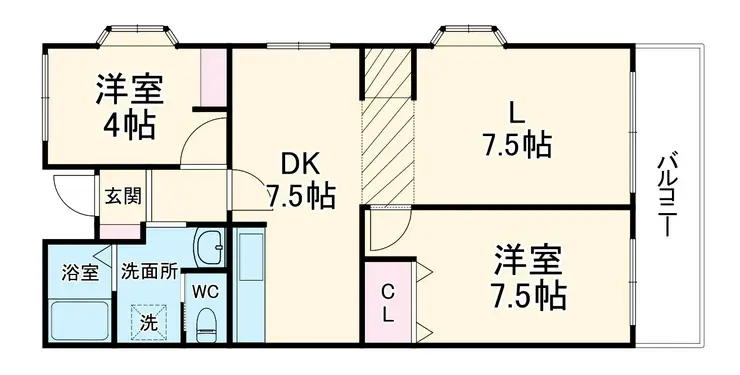 セントエルモ武蔵浦和 3階階 間取り