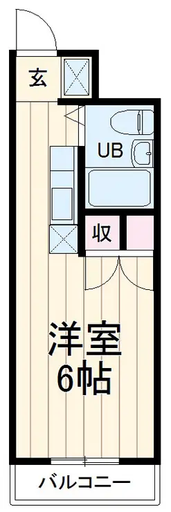 クレールN 1階階 間取り