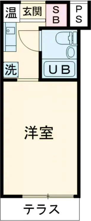 ロンスター三軒茶屋 1階階 間取り