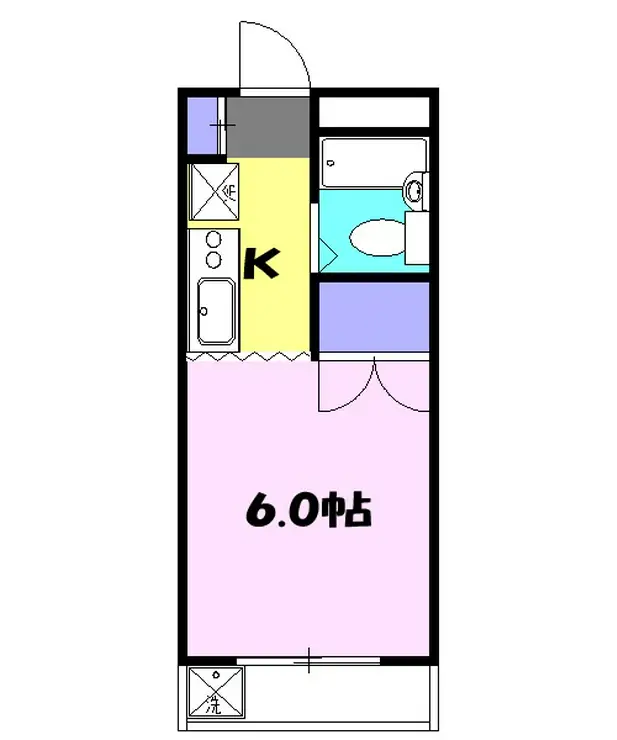 アレイパピヨン 3階階 間取り