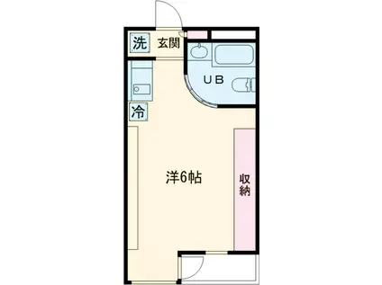 ラ・パルフェ・ド・シャリテ(ワンルーム/1階)の間取り写真