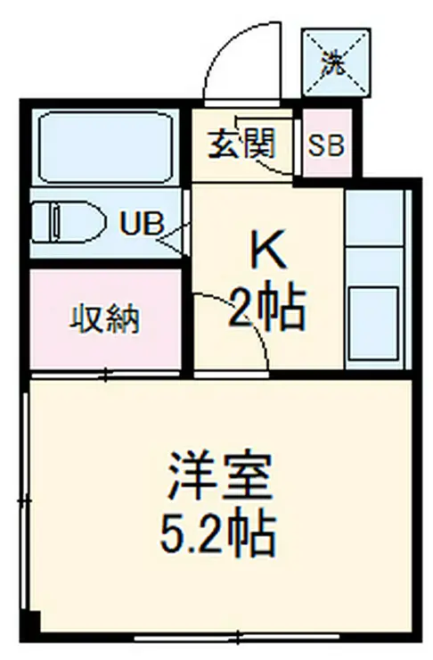 佐生マンション 2階階 間取り