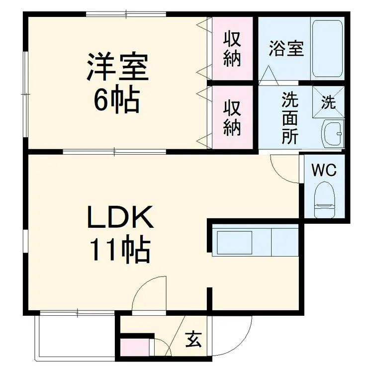 サン・ヴェルデ 1階階 間取り