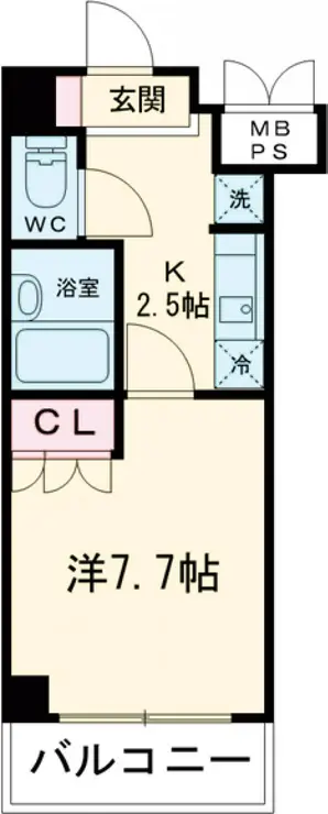レジオス世田谷尾山台 3階階 間取り