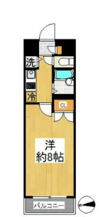 パレ・ホームズ三軒茶屋西 1階階 間取り
