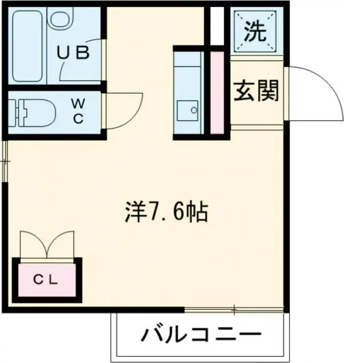 アドホック田園調布 1階階 間取り