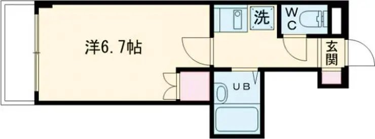 シュガーポット 1階階 間取り