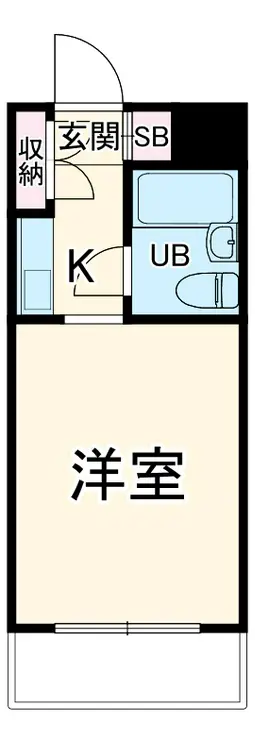 ヴァンハウス白楽 2階階 間取り